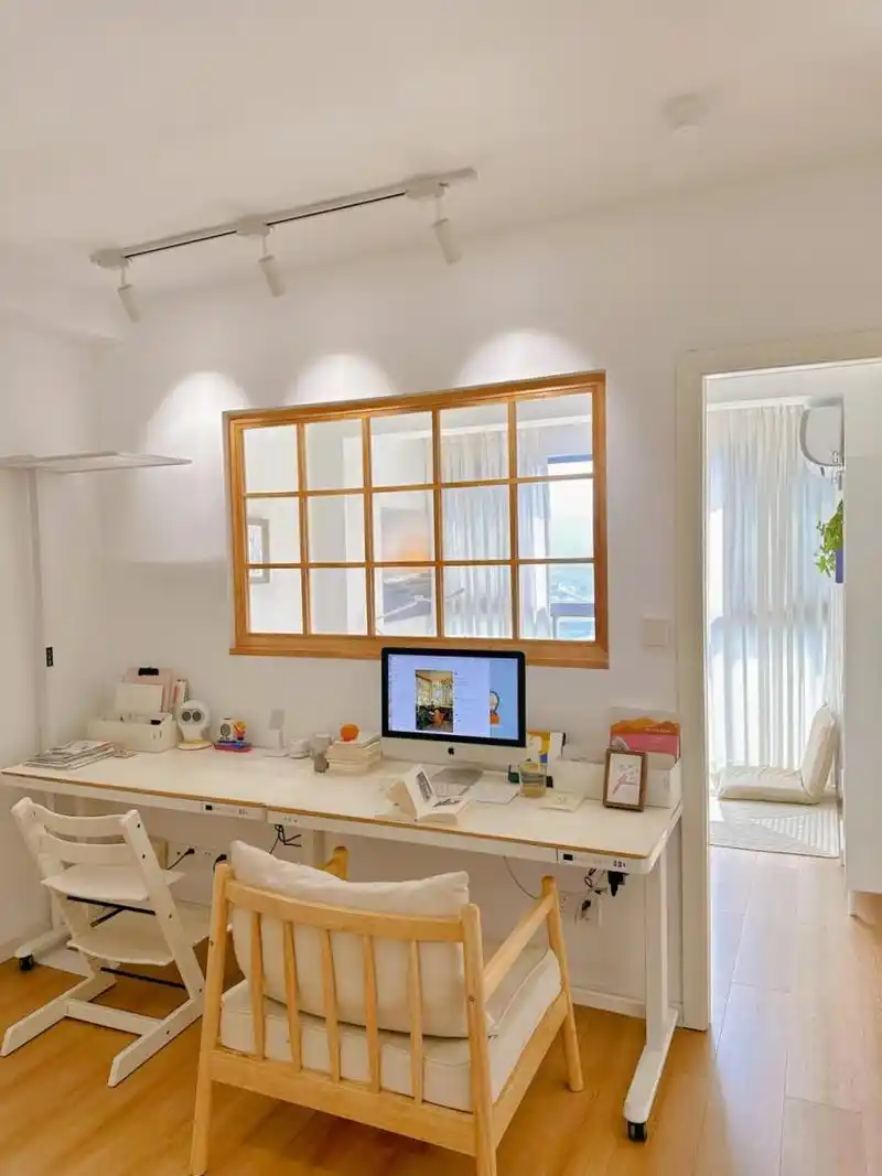 43平,两个人住的小房子 · 入秋啦,小家更温馨了 一层不变也好,常挪常