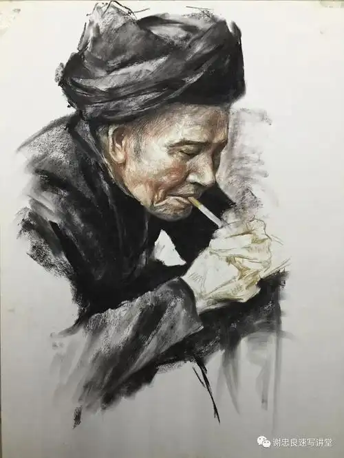 【名师】央美谢忠良作品欣赏