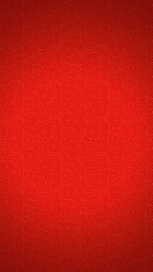 中国风红色祥云花纹h5背景