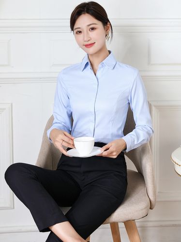 浦发行服职业装衬衫女 浦发银行工装西裤 浦发衬衣银行制服工作服
