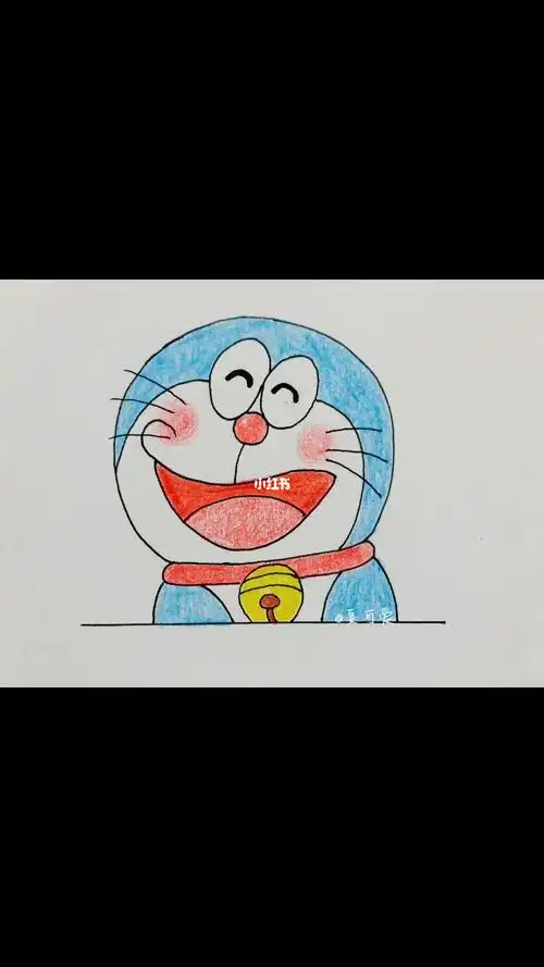 哆啦a梦简笔画