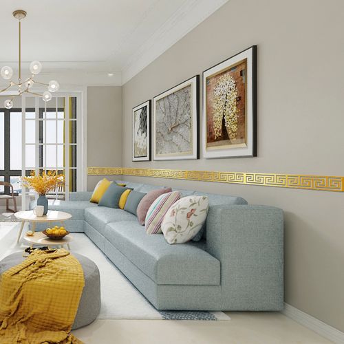 亚克力墙贴镜面立体客厅天花板背景墙自粘镂空腰线地脚线装饰长条