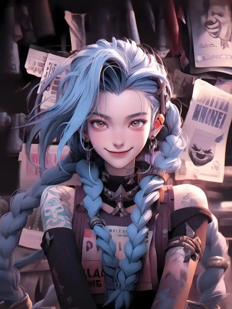 小米澎湃os壁纸金克丝