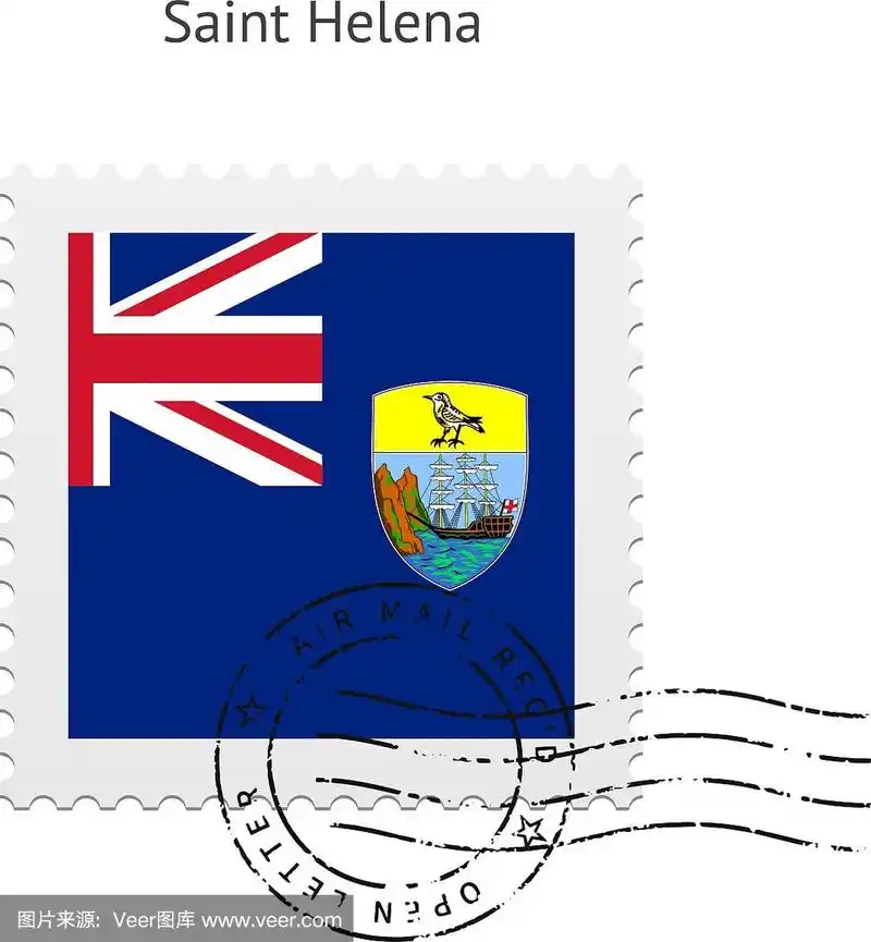 圣赫勒拿岛国旗邮票