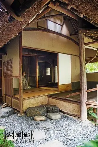 令和元年樱花开去看京都的枯山水