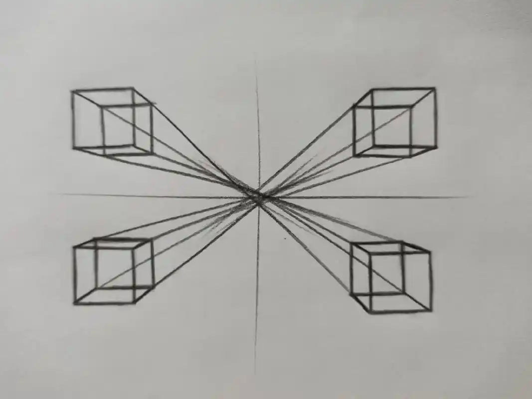 【工业设计手绘】手绘一点透视第15天 .#工业设计 #设计  - 抖音