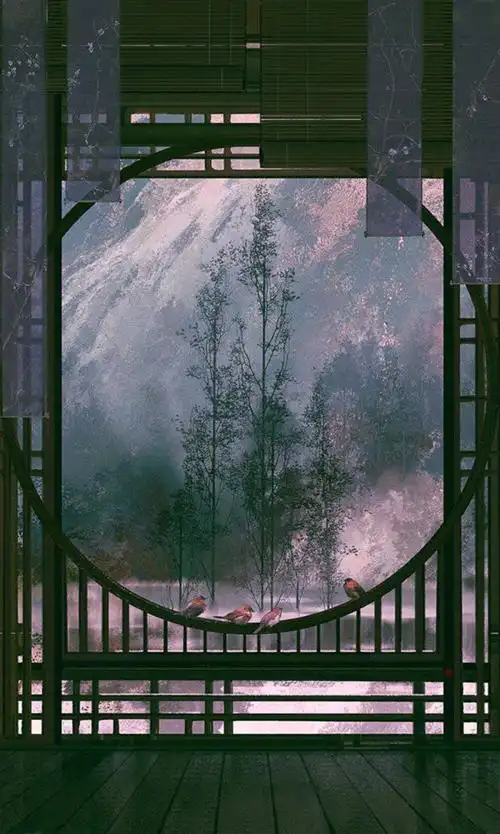 伊吹 古风 窗 - 堆糖,美图壁纸兴趣社区