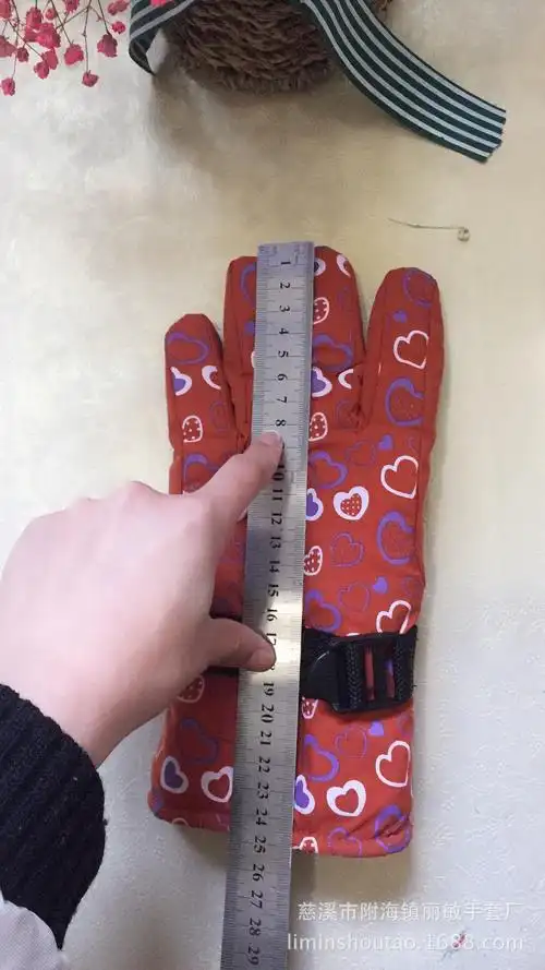 厂家直销新款优质滑雪手套 防水防寒滑雪手套 冬季保暖滑雪批发