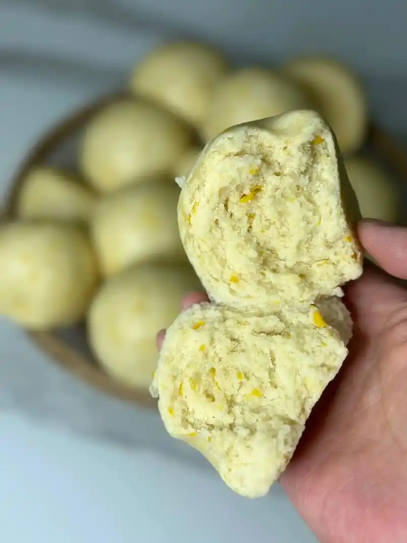 这样的玉米馒头你能吃几个?