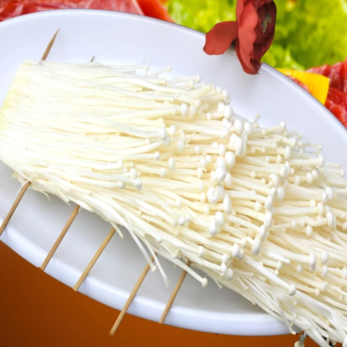 阿拉bbq 烧烤食品 烧烤半成品食物 蔬菜食材金针菇烤串10串一包