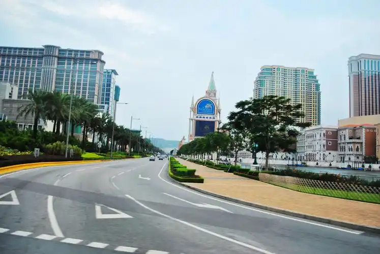 标题:澳门--氹仔岛,路氹城一瞥