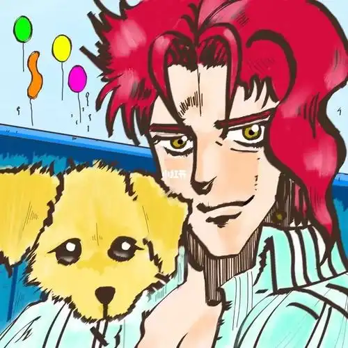 jojo  #jojo的奇妙冒险  #手绘头像  #花京院手绘  #花京院典明