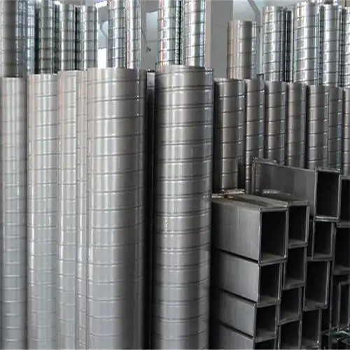 东莞不锈钢螺旋风管加工厂 通风管道工程安装白铁皮不锈钢螺旋风管