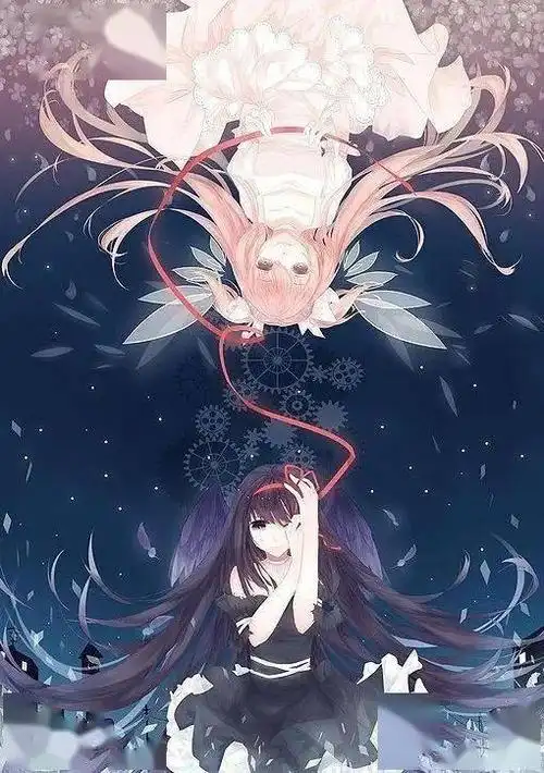 精选高清壁纸动漫少女双子