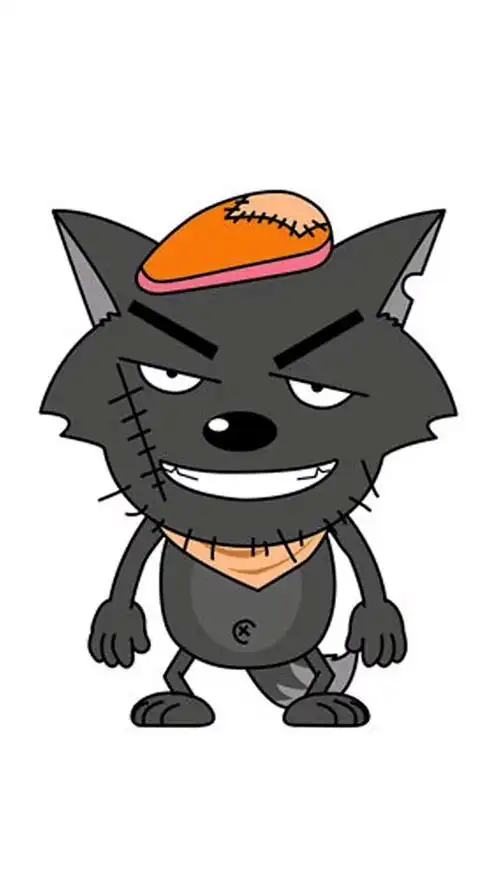 绘画#灰太狼拟人这就来了.-度小视