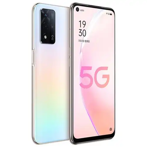 oppo a93s 5g手机 白桃汽水 8gb 128gb 全网通版双模5g 5000mah大电池