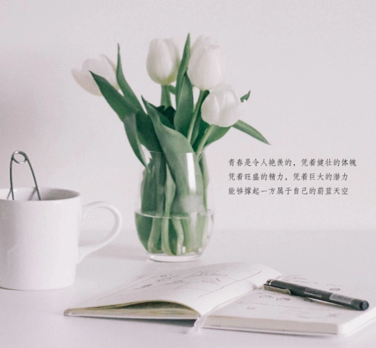 文艺书本元素微信朋友圈封面图设计模板