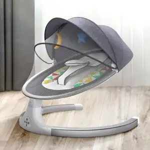 婴儿电动摇椅摇床哄睡摇篮床安抚椅躺新生儿宝宝电动智能哄娃神器