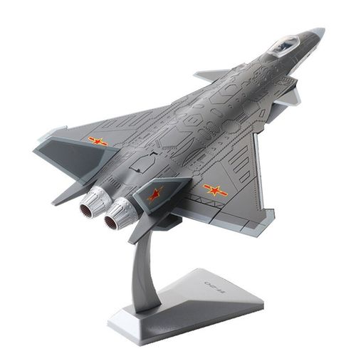 歼20战斗机模型合金静态仿真歼二十j20隐形飞机模型摆件礼品 1/72 歼