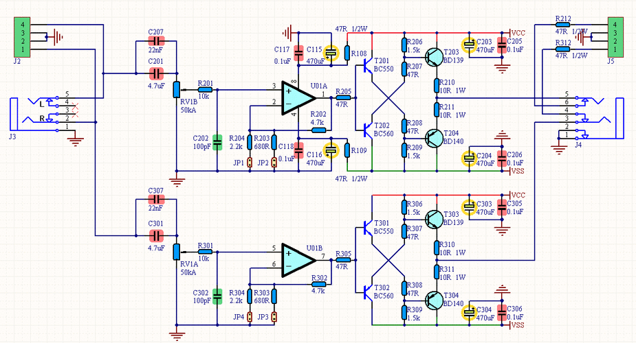 diy精品区 69 diy及技术讨论区 69 仿莱曼耳放(图片整理好)  电路