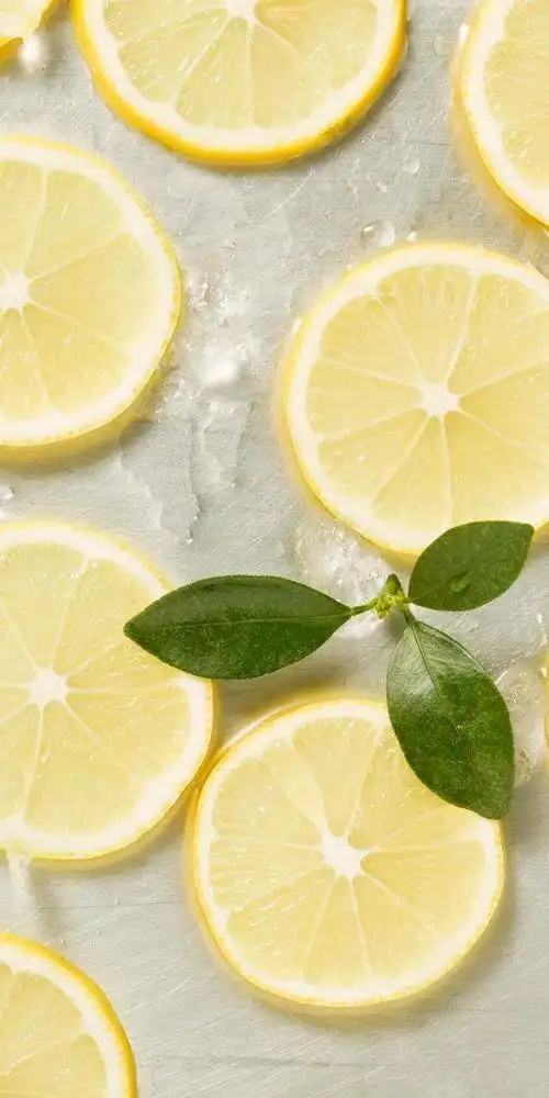 给夏日带来清凉的柠檬味手机壁纸来啦!干了这杯柠檬味的解暑神器