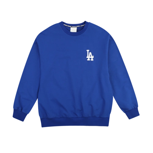 la dodgers 宽松款简约logo卫衣