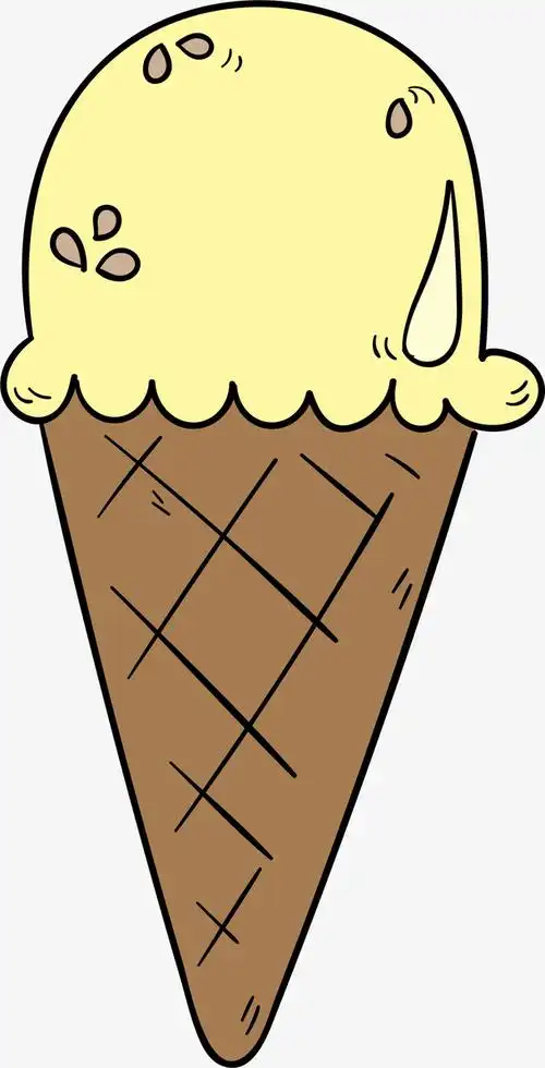 手绘/卡通 卡通元素 > 黄色扁平夏天甜筒 收藏 [声明] 觅元素所有素材