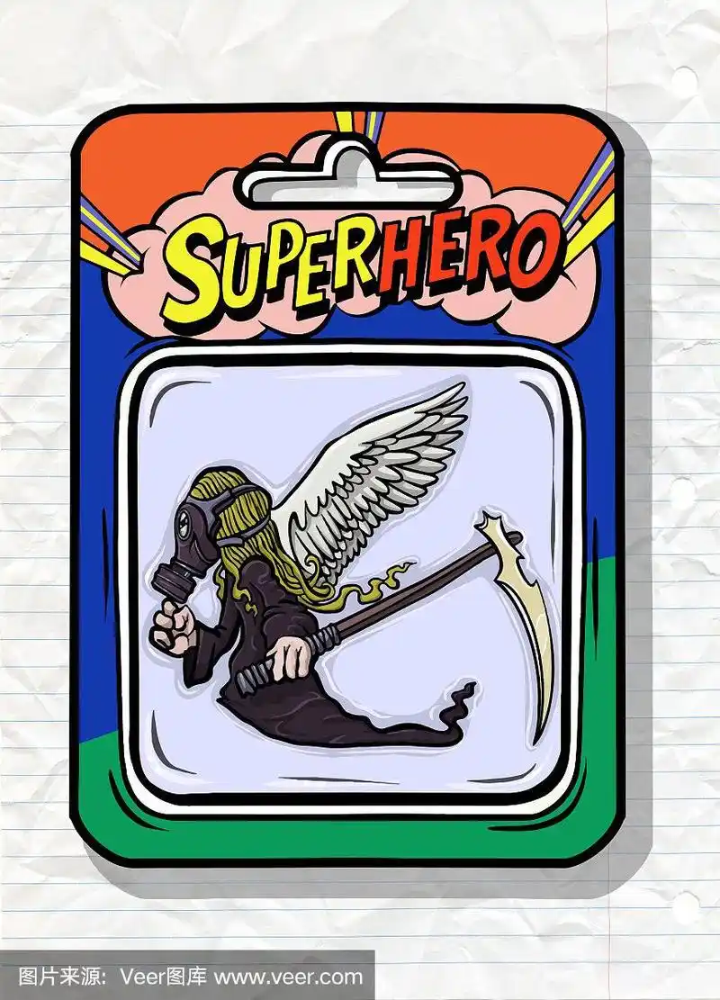 玩具,绘画插图,矢量,长柄镰刀,天使