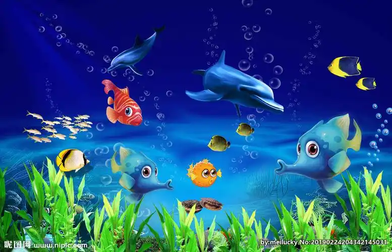 海底世界设计图__图片素材_其他_设计图库_昵图网nipic.com