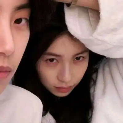 情侣头像ins高级质感真人双人高清图片