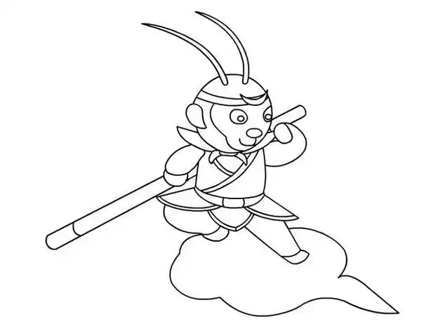 孙悟空的简笔画 孙悟空的简笔画霸气 | 第 3 页