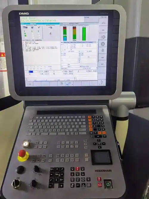 首页>机床>加工中心>德马吉五轴联动加工中心dmu 80 evo,海德汉itnc