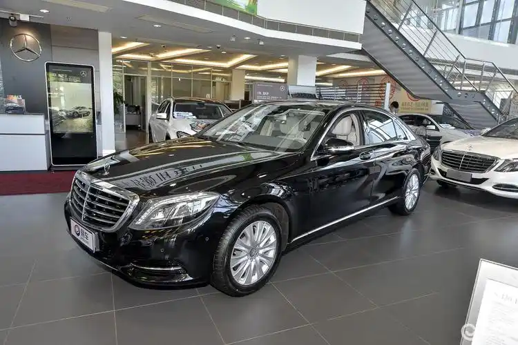 【奔驰s级2016款320l 豪华型侧前45度车头向左水平汽车图片-汽车图片