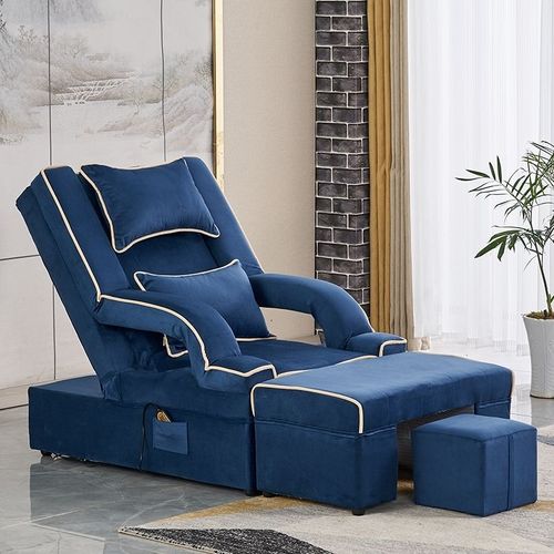 足疗沙发电动按摩床足浴美甲沙发躺椅沐足洗脚修脚专用采耳足疗床