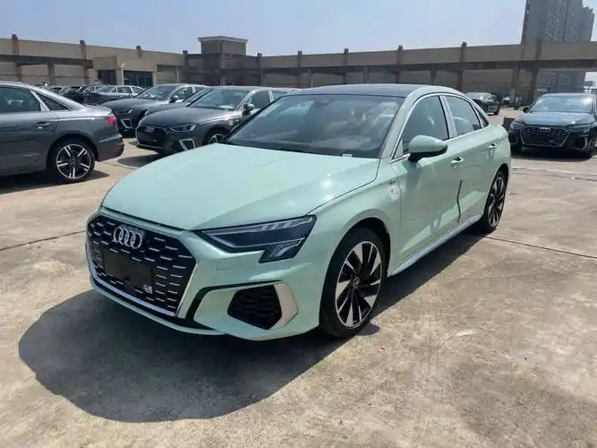 苏州奥迪otd定制a3l薄荷绿喀纳斯绿