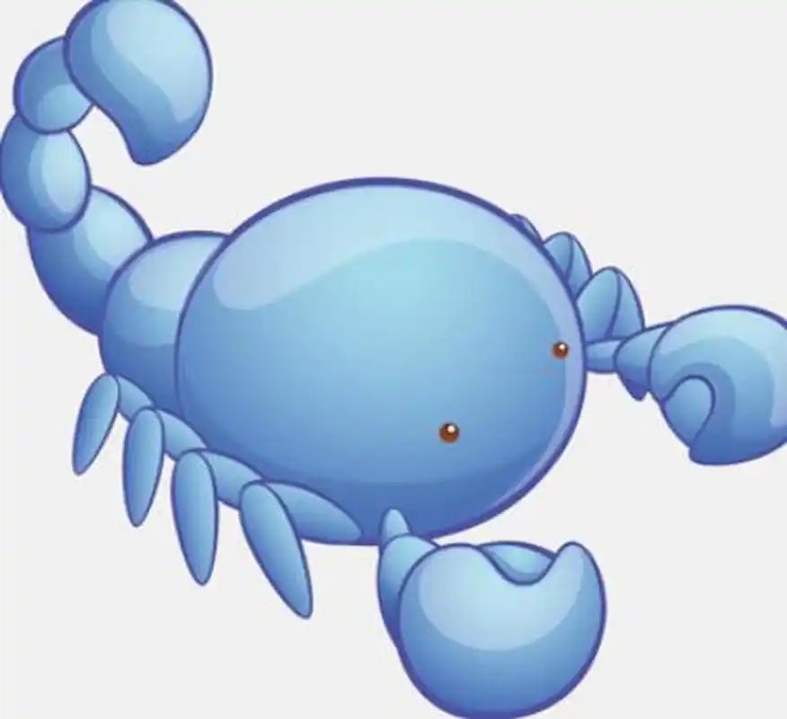 蝎子在紫外线的照射下会发出绿色的光.