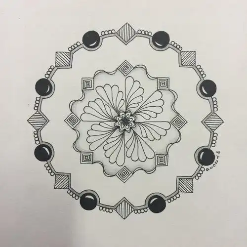 禅绕画入门怎么开始? - 知乎