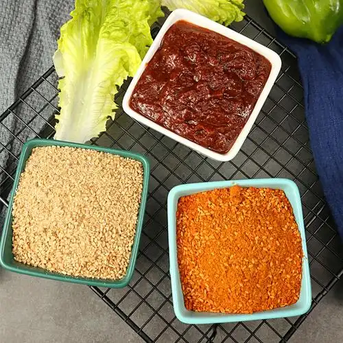 韩国烤肉蘸料韩式烧烤蘸料调料干料烧烤料烤肉酱蒜蓉辣酱套装家用