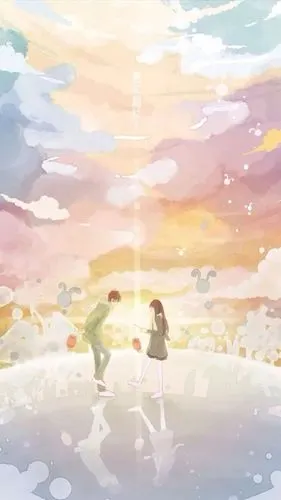 情侣壁纸 | 浪漫二次元情侣高清壁纸