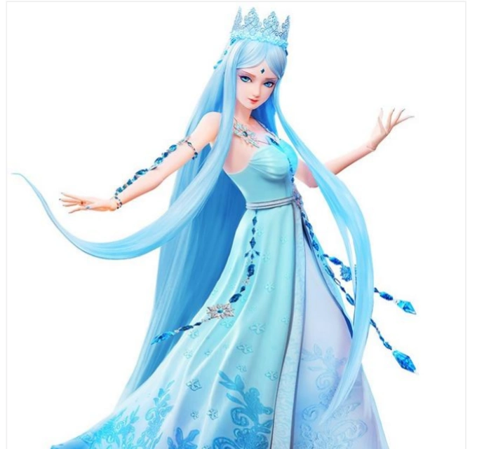 叶罗丽冰公主穿上不同颜色的裙子红色显高贵绿色很有魅力