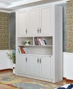 新款韩式客厅柜餐边柜多功能储物柜时尚美观环保铝材制作零甲醛