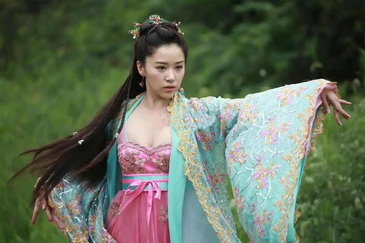 阚清子,2017年《通天狄仁杰》剧照!