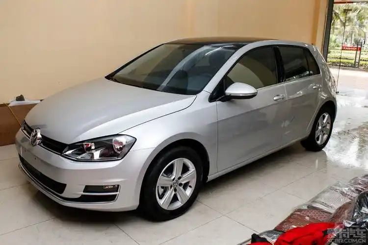 > [新车作业] 银色的高七,平价梦想实现,提车 贴膜镀膜 照片