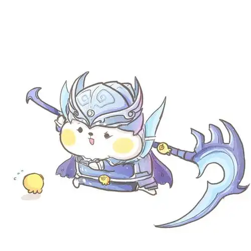 王者q版头像 王者开黑头像白起