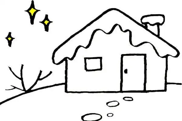 冬天来了简笔画冬天简笔画