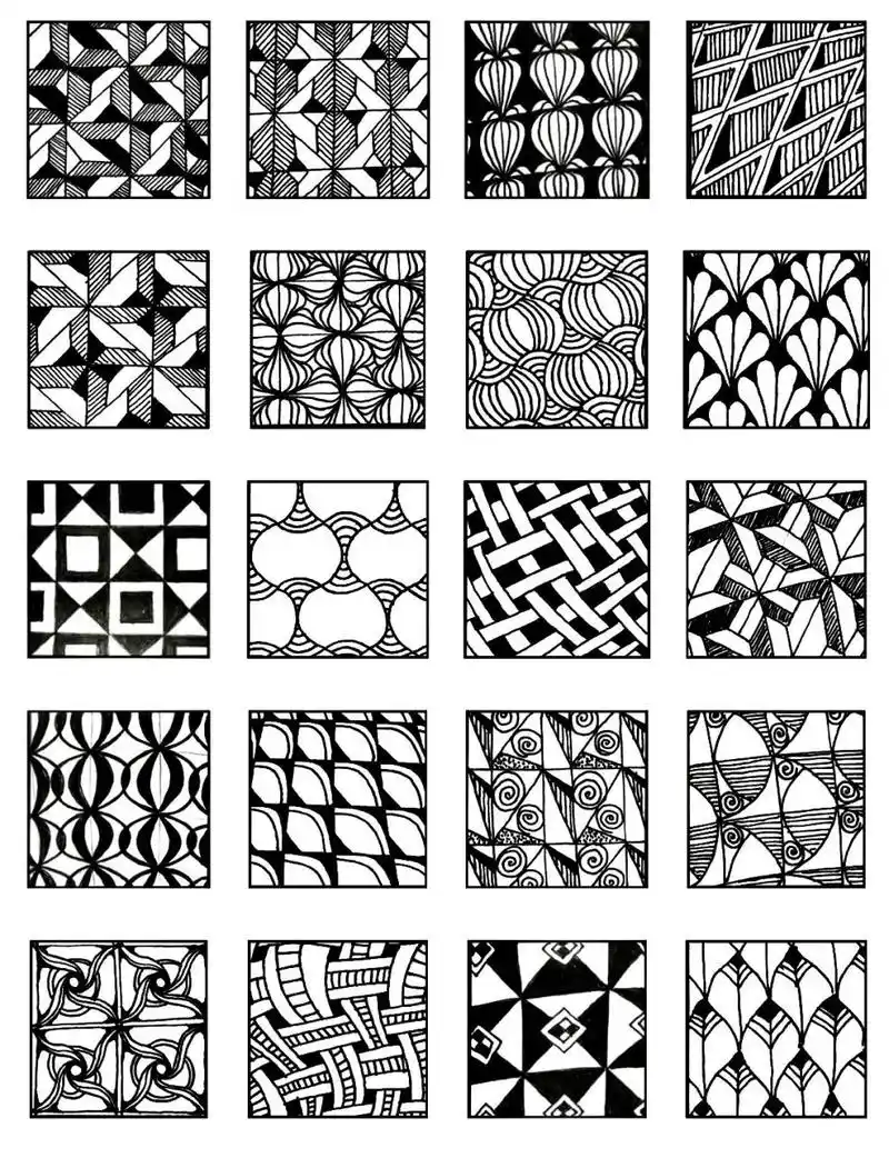 平面构成万能黑白点线面搭配分享 点线面是入手黑白装饰画的第一步