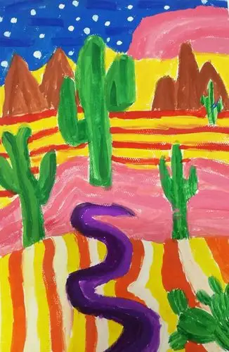 【水粉基础班】——《冷暖色对比1》