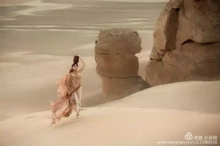 人像摄影楼兰美女的传说