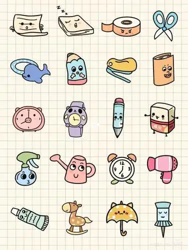 小东西简笔画小东西简笔画可爱