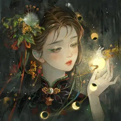 超唯美手绘女生头像气质十分有意境的女头全集